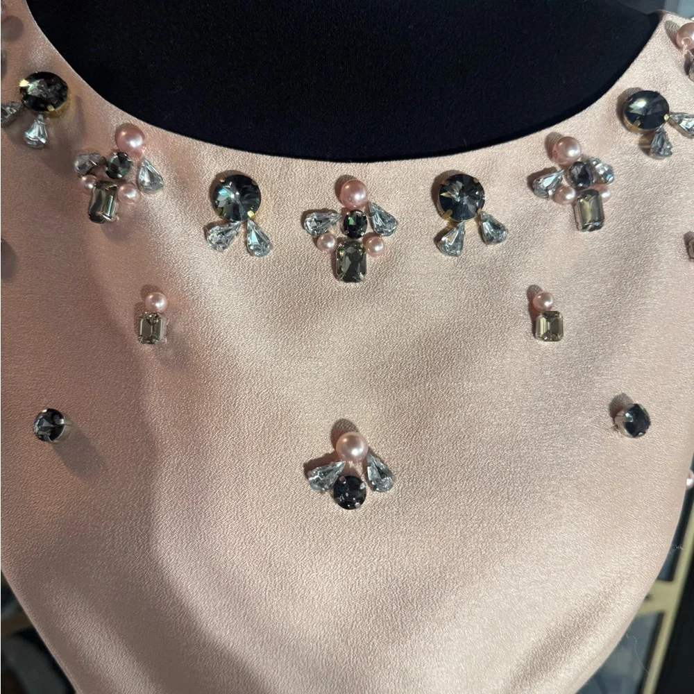 Eliza J Blush Embellished Dress - Picture 3 of 12